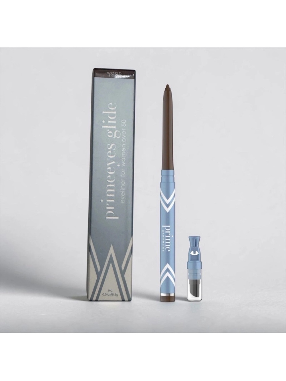 AUTHENTIC Prime Prometics PrimeEyes Glide Eyeliner NIB in shade WOOD.